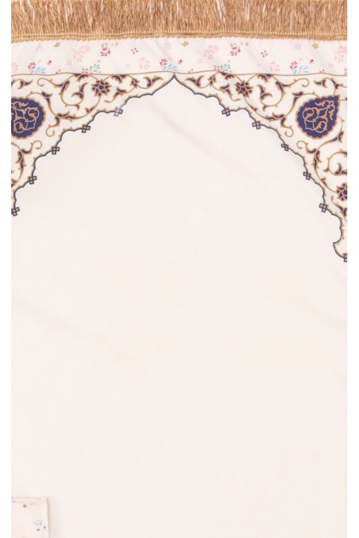 Sajadah Travel Azzura Rumbai Creme